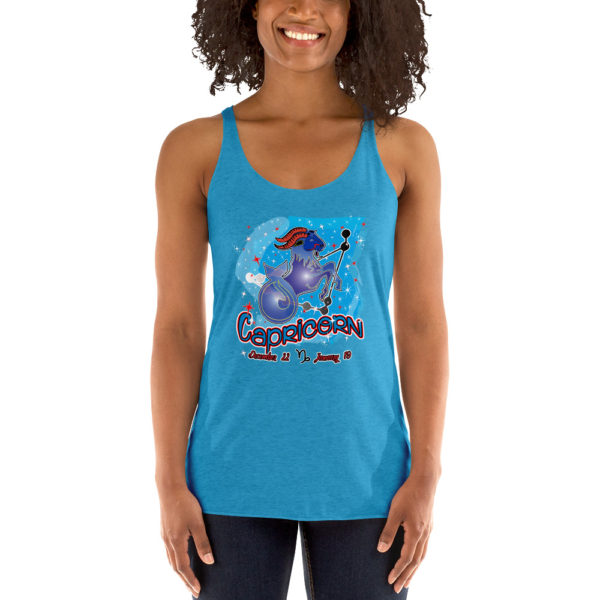 Capricorn Zodiac Women’s Racerback Tank