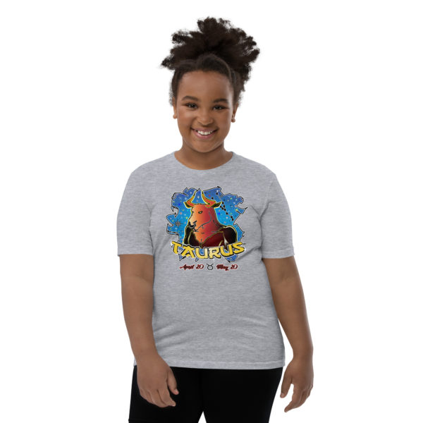 Taurus Zodiac Youth Short Sleeve T-Shirt