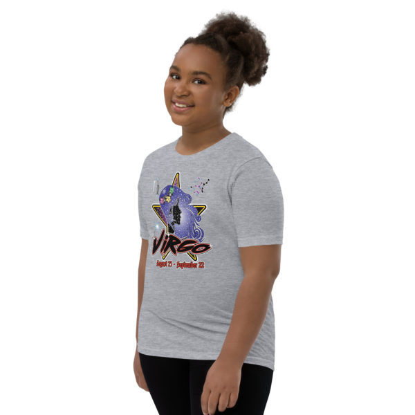 Virgo Zodiac Youth Short Sleeve T-Shirt