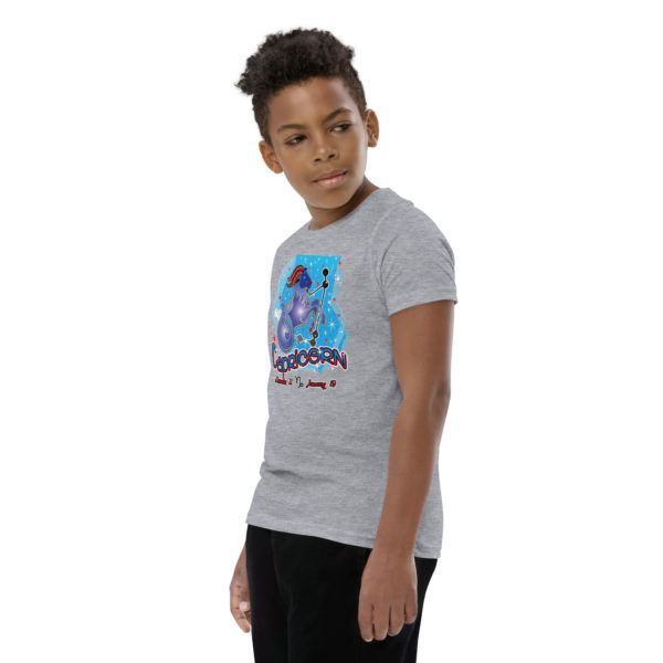 Capricorn Zodiac Youth Short Sleeve T-Shirt