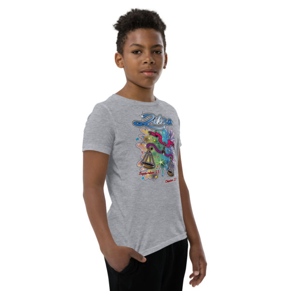 Libra Youth Short Sleeve Zodiac T-Shirt