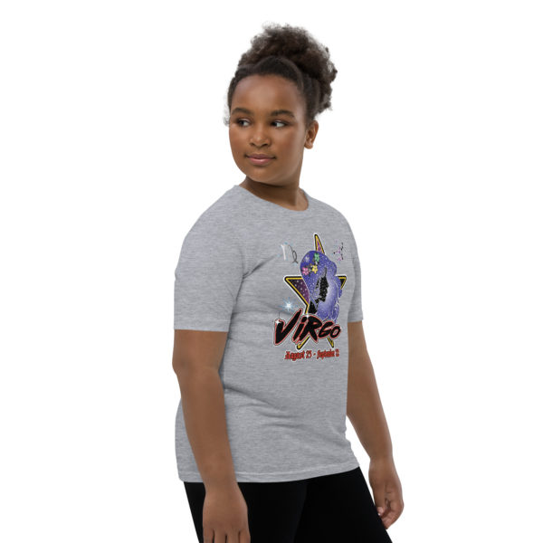 Virgo Zodiac Youth Short Sleeve T-Shirt