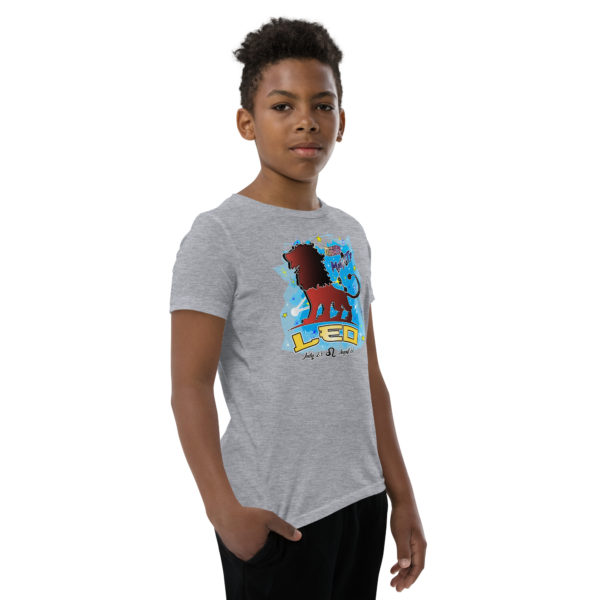 Leo Zodiac Youth Short Sleeve T-Shirt