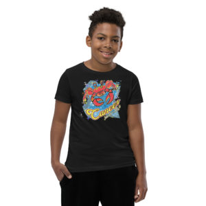 Cancer Youth Short Sleeve Zodiac T-Shirt