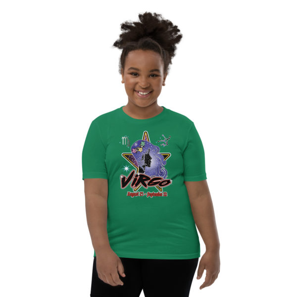 Virgo Zodiac Youth Short Sleeve T-Shirt