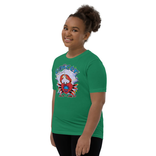 Cancer Zodiac Youth Short Sleeve T-Shirt