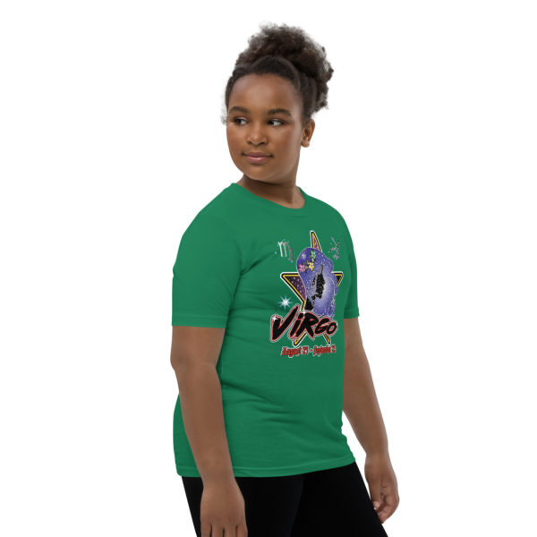 Virgo Zodiac Youth Short Sleeve T-Shirt