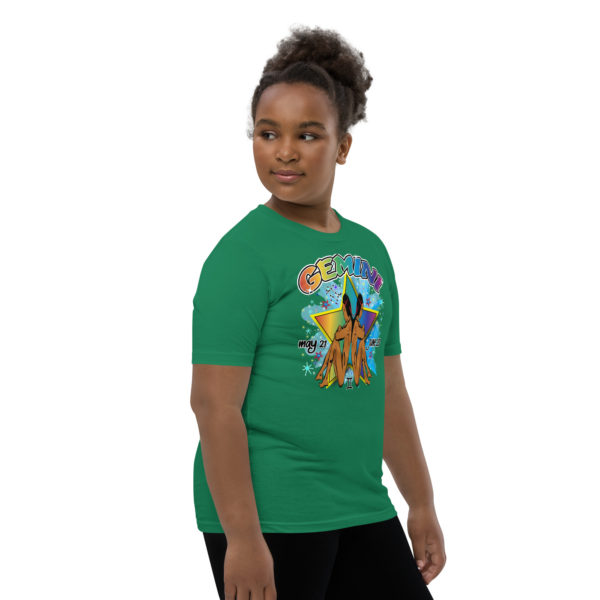 Gemini Zodiac Youth Short Sleeve T-Shirt