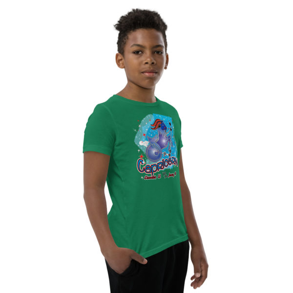 Capricorn Zodiac Youth Short Sleeve T-Shirt