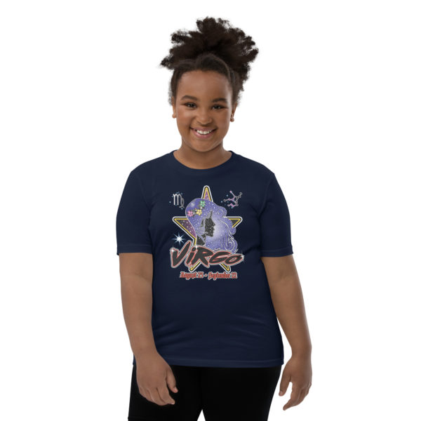 Virgo Zodiac Youth Short Sleeve T-Shirt