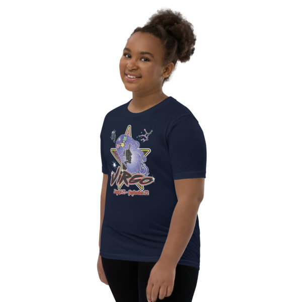 Virgo Zodiac Youth Short Sleeve T-Shirt