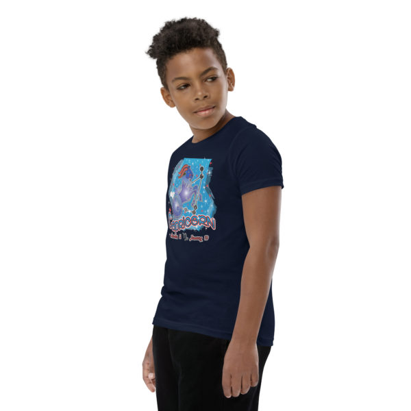 Capricorn Zodiac Youth Short Sleeve T-Shirt