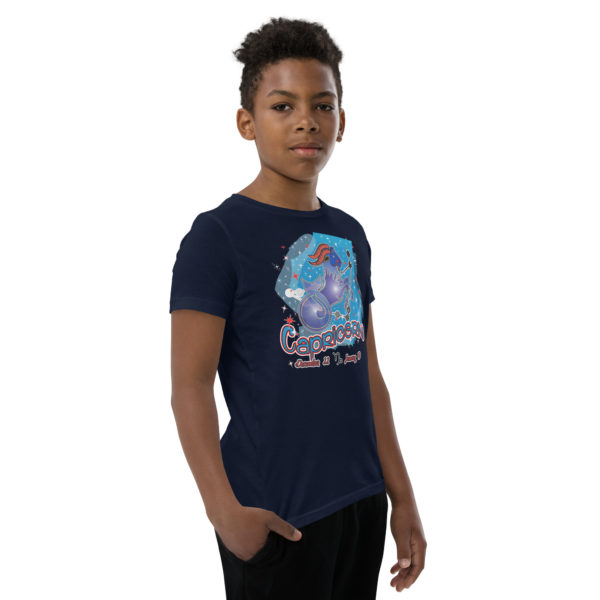 Capricorn Zodiac Youth Short Sleeve T-Shirt