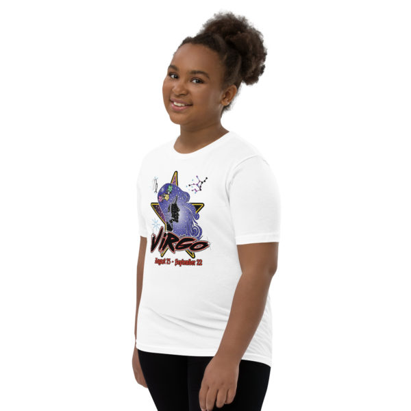 Virgo Zodiac Youth Short Sleeve T-Shirt