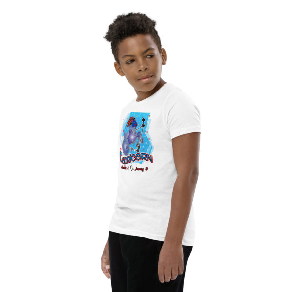 Capricorn Zodiac Youth Short Sleeve T-Shirt