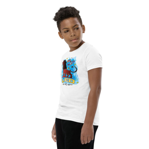 Leo Zodiac Youth Short Sleeve T-Shirt