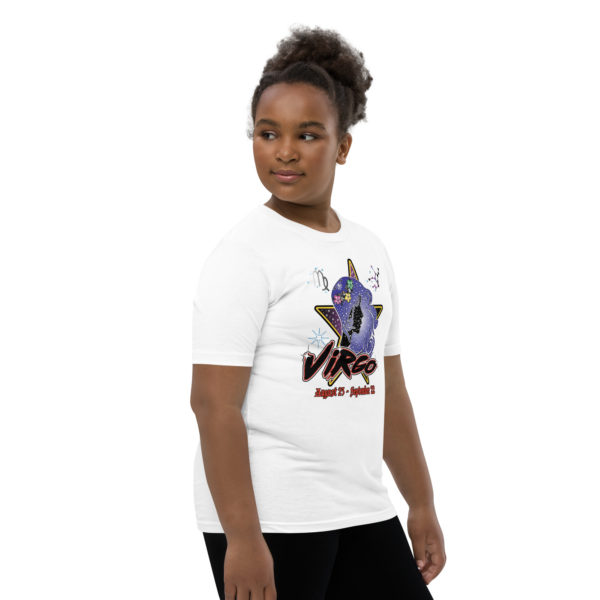 Virgo Zodiac Youth Short Sleeve T-Shirt