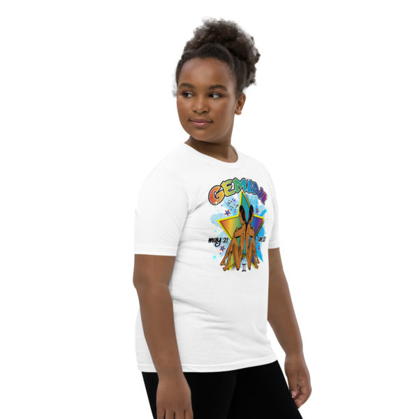 Gemini Zodiac Youth Short Sleeve T-Shirt