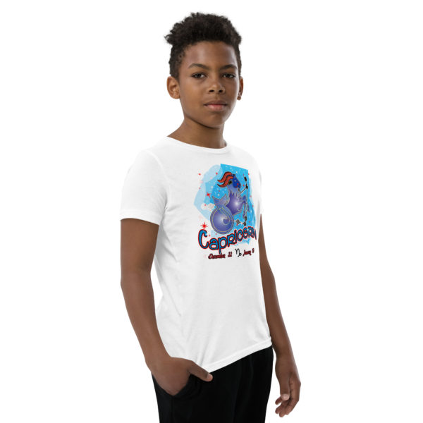 Capricorn Zodiac Youth Short Sleeve T-Shirt