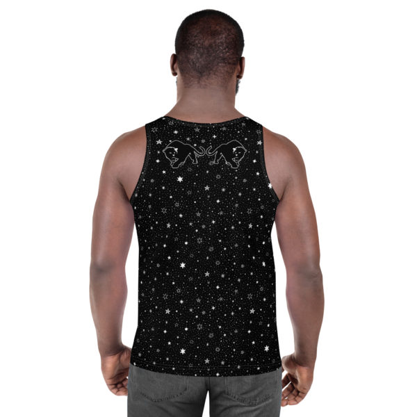 Purrfeccion (Blk Pantha) Star Studded Tank Top