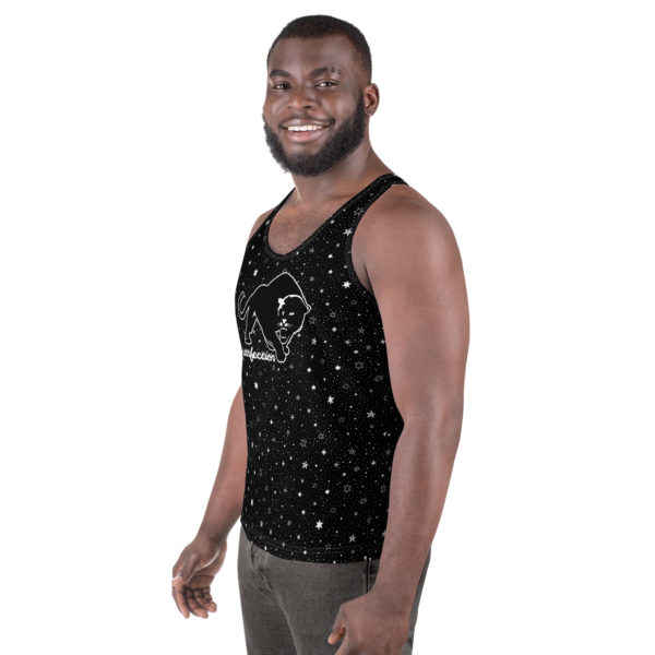 Purrfeccion (Blk Pantha) Star Studded Tank Top