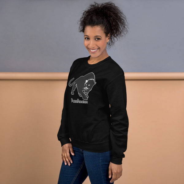 Purrfeccion (Blk Pantha) Unisex Sweatshirt