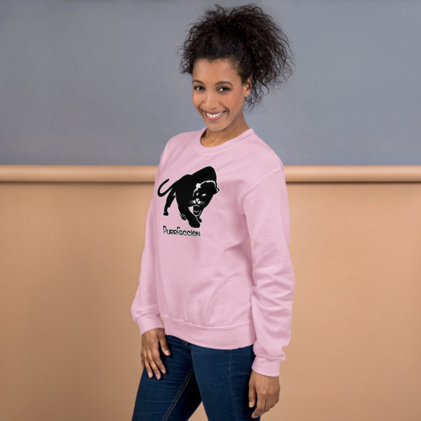 Purrfeccion (Blk Pantha) Unisex Sweatshirt