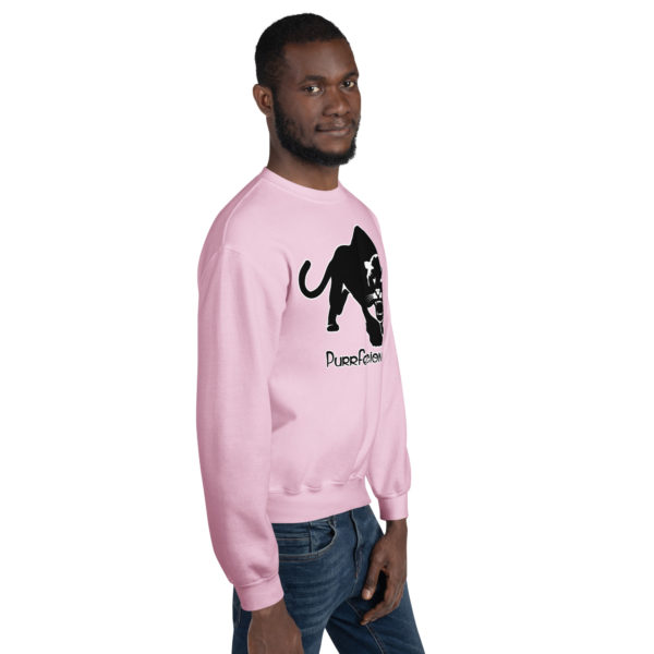 Purrfeccion (Blk Pantha) Unisex Sweatshirt