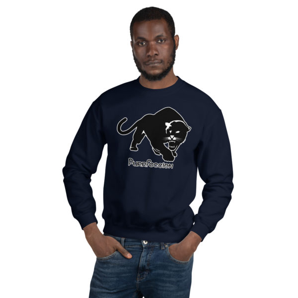 Purrfeccion (Blk Pantha) Unisex Sweatshirt