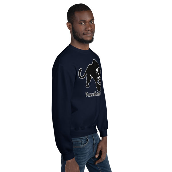 Purrfeccion (Blk Pantha) Unisex Sweatshirt