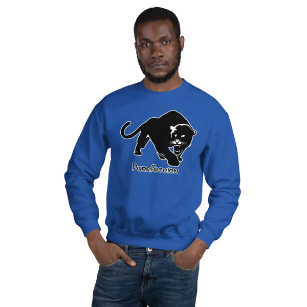 Purrfeccion (Blk Pantha) Unisex Sweatshirt