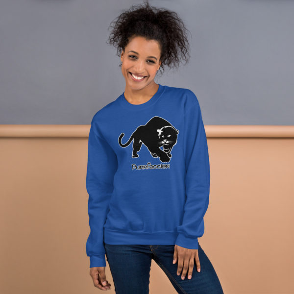 Purrfeccion (Blk Pantha) Unisex Sweatshirt