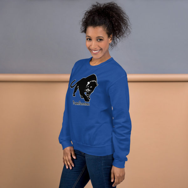 Purrfeccion (Blk Pantha) Unisex Sweatshirt