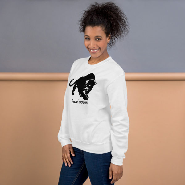 Purrfeccion (Blk Pantha) Unisex Sweatshirt