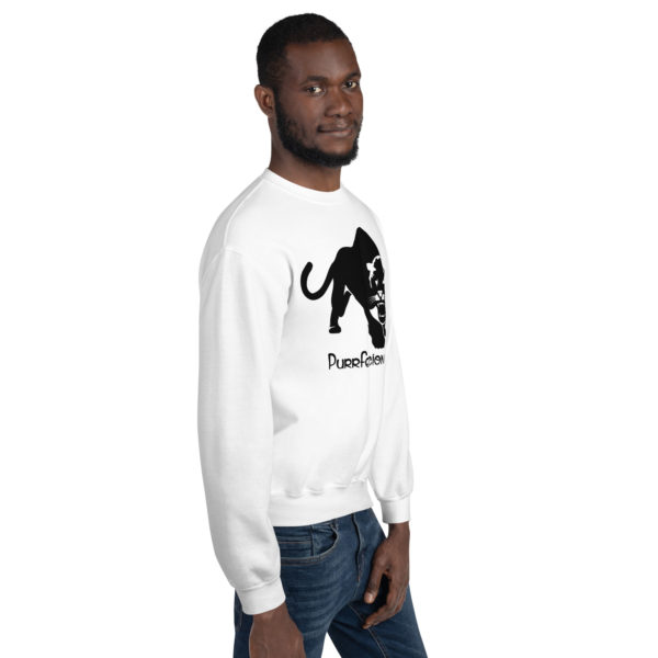 Purrfeccion (Blk Pantha) Unisex Sweatshirt