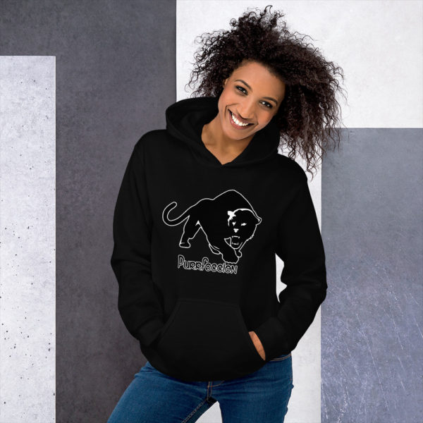 Purrfeccion (Blk Pantha) Unisex Hoodie