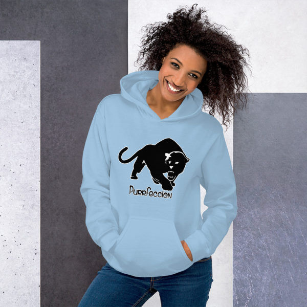 Purrfeccion (Blk Pantha) Unisex Hoodie