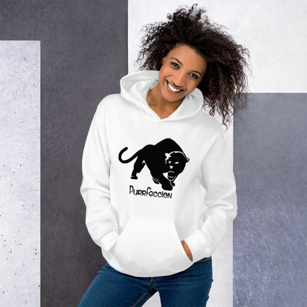 Purrfeccion (Blk Pantha) Unisex Hoodie