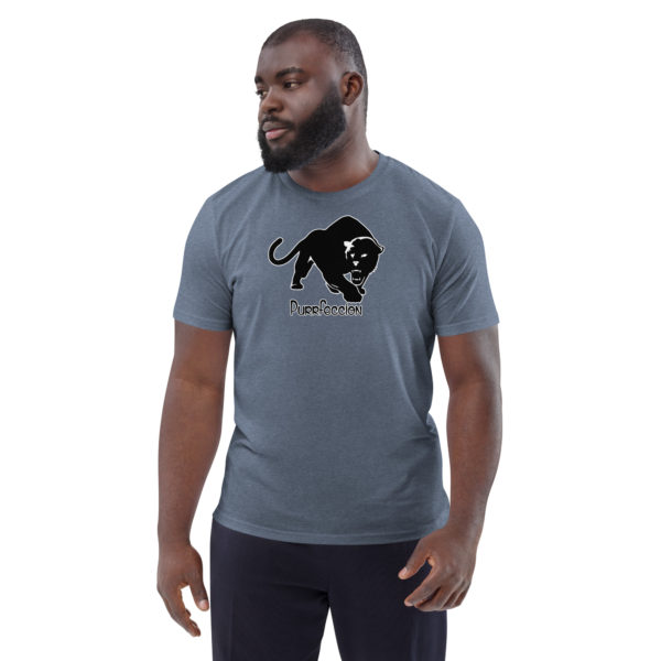 Purrfeccion (Blk Pantha) Men’s Organic Cotton T-Shirt