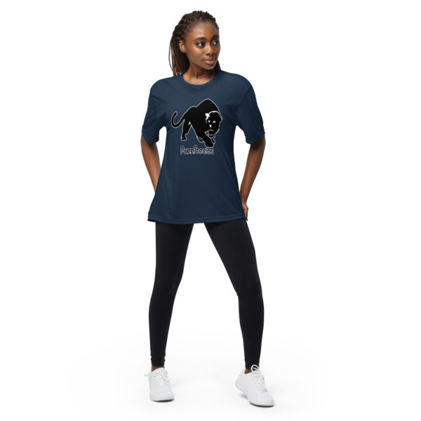 Purrfeccion (Blk Pantha) Unisex Performance Crew Neck T-Shirt