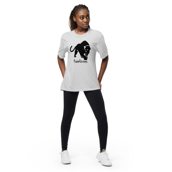 Purrfeccion (Blk Pantha) Unisex Performance Crew Neck T-Shirt