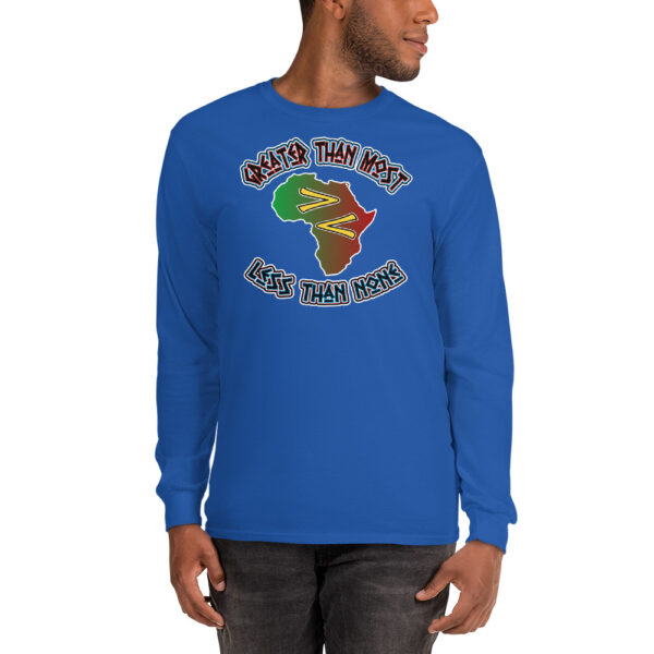 Greater Than Most, Men’s Long Sleeve Shirt