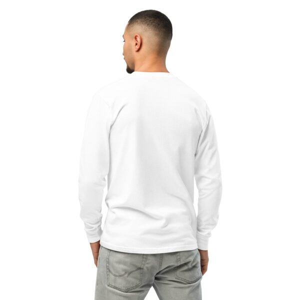 Garment-dyed heavyweight long-sleeve shirt