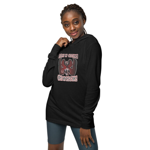 Respect My Existance, Hooded Long-Sleeve Tee