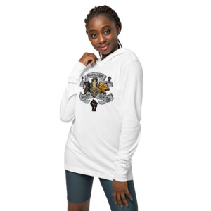 Beast Mode Power Fist, Hooded Long-Sleeve Tee