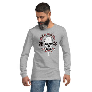 Skull & Neck Bone Men/Unisex Long Sleeve Tee