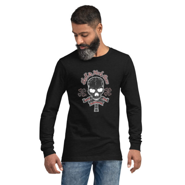 Skull & Neck Bone Men/Unisex Long Sleeve Tee