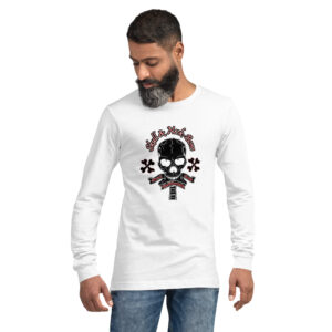 Skull & Neck Bone Men/Unisex Long Sleeve Tee