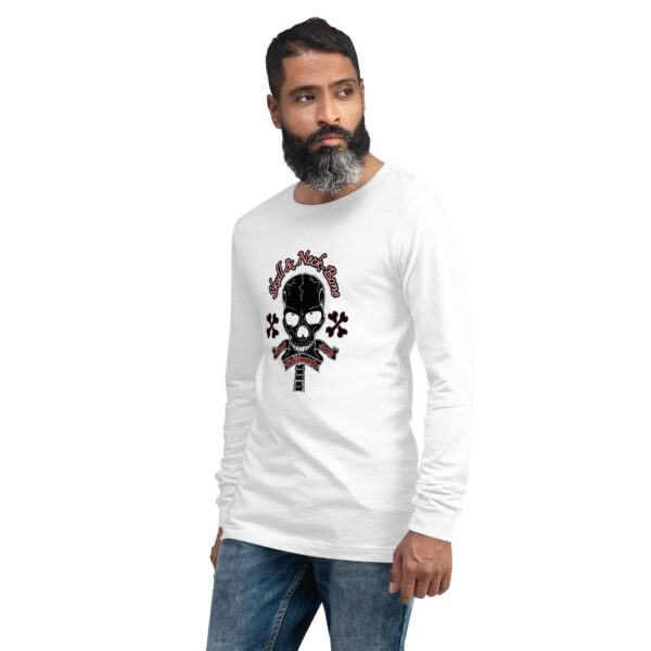 Skull & Neck Bone Men/Unisex Long Sleeve Tee