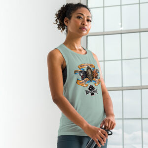 Beast Mode Power Fist Ladies’ Muscle Tank